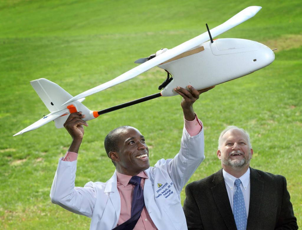 Doctors Test Drones To Transport Blood