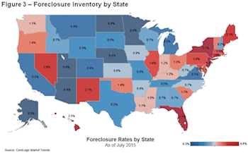 CoreLogic: National foreclosure inventory shrinks 28% since last year