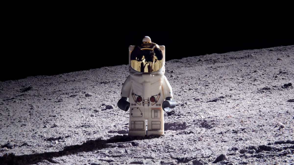 Out of this world: Orlando man recreates moon landing with Lego bricks